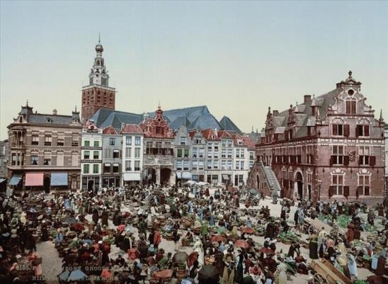 Bộ ảnh về đất nước Hà Lan những năm 1890s qua các tấm bưu thiếp - 4 Bộ ảnh về đất nước Hà Lan những năm 1890s qua các tấm bưu thiếp - 4