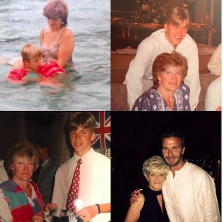 Nhân Ngày của Mẹ, David Beckham nịnh khéo vợ yêu - 4 Ngôi sao 41 tuổi đặc biệt chia sẻ những hình ảnh chụp chung giữa mình và mẹ