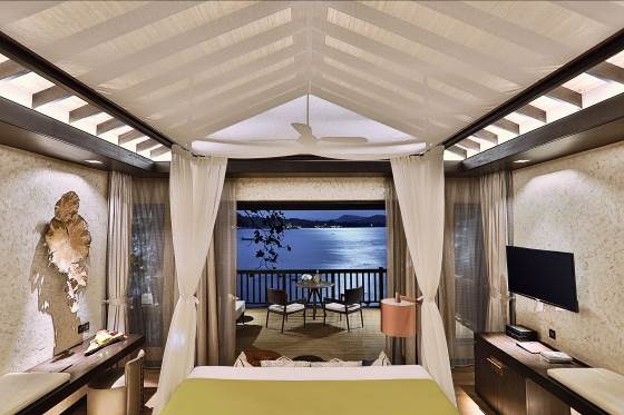 Nam Nghi Resort - Khu nghỉ dưỡng đắt giá nhất Phú Quốc chuẩn bị khai trương - 5 40 villa của Nam Nghi được xây dựng sát biển, dưới những tàng cây và có phòng khách rộng, ban công rộng nên mỗi villa có những view hướng ra biển đầy cảm xúc và lãng mạn.