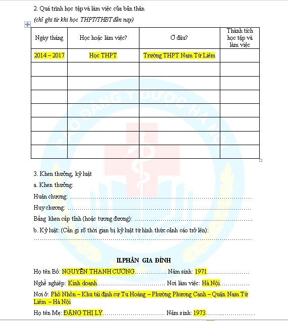 Trường Cao đẳng Y Dược Hà Nội thông báo tuyển sinh năm 2017 - 3 Trường Cao đẳng Y Dược Hà Nội thông báo tuyển sinh năm 2017 - 3