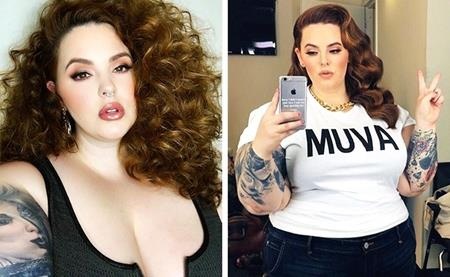 Những “cơn gió lạ” thổi bay mọi định kiến trong làng mẫu - 4 Ngay từ ngày bé, Tess Holliday đã luôn hằng mơ ước có cơ hội bước chân vào làng mẫu nhưng với chiều cao 165 cm và thân hình “phì nhiêu” , những tưởng ước mơ này với Tess chỉ mãi là ước mơ. Tuy vậy, giờ đây Tess Holliday đã là một trong những người mẫu ngoại cỡ nổi tiếng nhất thế giới và còn từng xuất hiện trên trang bìa của tạp chí danh tiếng Vogue.