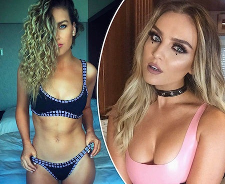 Các “bóng hồng” nóng bỏng đang nhăm nhe soán ngôi bà xã của Rooney - 4 Cô ca sĩ Perrie Edwards mới đây cũng đã gia nhập vào dàn WAG đội tuyển Anh khi công khai hẹn hò cùng cầu thủ đang khoác áo Arsenal, Oxlade Chamberlain. Perrie là thành viên của nhóm nhạc nữ nổi tiếng Little Mix nên chuyện tình cảm của cô và Chamberlain luôn được công chúng hết sức quan tâm.