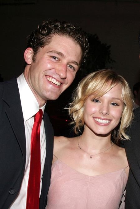 Bất ngờ với những chuyện tình thuở “sao” chưa vụt sáng - 4 Matthew Morrison từng có một thời gian ngắn hẹn hò với Kristen Bell khi cả hai theo học tại Đại học New York.