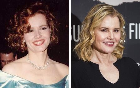 “Vỡ mộng” với hình ảnh xuống sắc của loạt sao đình đám - 4 Nữ diễn viên Geena Davis từng làm mê mẩn nhiều khán giả nhờ vẻ xinh xắn, trẻ trung và hết sức vui tươi. Còn bây giờ, Geena Davis đã bước vào hàng ngũ “gạo cội” tại Hollywood.