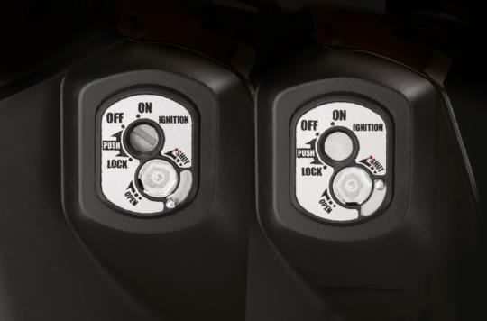 Lý do Blade 110 là lựa chọn của người trẻ - 5
Ổ khóa 3 trong 1 tiện ích