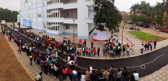 Hàng nghìn học sinh dự tư vấn Tuyển sinh năm 2017 trường ĐH Nông lâm Bắc Giang - 5 Hàng nghìn học sinh dự tư vấn Tuyển sinh năm 2017 trường ĐH Nông lâm Bắc Giang - 5