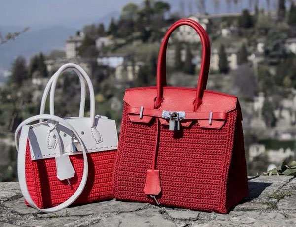 Mốt chơi "đồ hiệu" Hermes, Gucci… độc nhất thế giới của chị em Việt - 6 Những chiếc túi Ngọc Trinh mê mẩn được các chị em chế bằng sợi móc