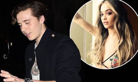 Cậu cả nhà Becks quấn quýt với dàn mỹ nhân khi đi sự kiện - 5 Cậu cả nhà Becks có mối quan hệ rất thân thiết với nữ ca sĩ Rita Ora