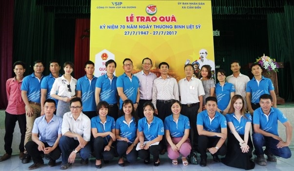 VSIP Hải Dương tri ân 70 năm ngày Thương binh - Liệt sỹ - 5 VSIP Hải Dương tri ân 70 năm ngày Thương binh - Liệt sỹ - 5