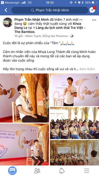 Bài phát biểu đầy chiêm nghiệm về triết lý cuộc sống của Phó TGĐ công ty Nhựa Long Thành - 5 Bài phát biểu đầy chiêm nghiệm về triết lý cuộc sống của Phó TGĐ công ty Nhựa Long Thành - 5