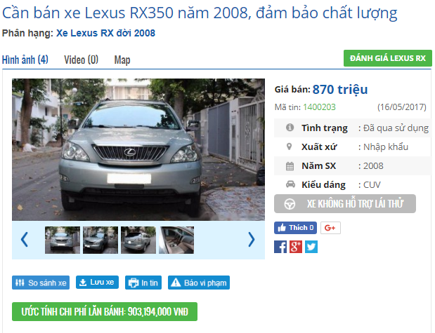 Gần Tết, hàng loạt xe sang cũ “bán phá giá” dưới 1 tỷ đồng - 6 Gần Tết, hàng loạt xe sang cũ “bán phá giá” dưới 1 tỷ đồng - 6
