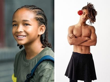 “Vỡ mộng” với hình ảnh xuống sắc của loạt sao đình đám - 5 Jaden Smith cũng được coi là một ngoại lệ đặc biệt trong danh sách này. Dù vẫn chưa thực sự trưởng thành nhưng quá trình dậy thì của Jaden Smith đã “xóa sổ” hình ảnh cậu bé ngây thơ, đáng yêu ngày trước và thay vào đó là một hình ảnh nổi loạn không được nhiều người ủng hộ.
