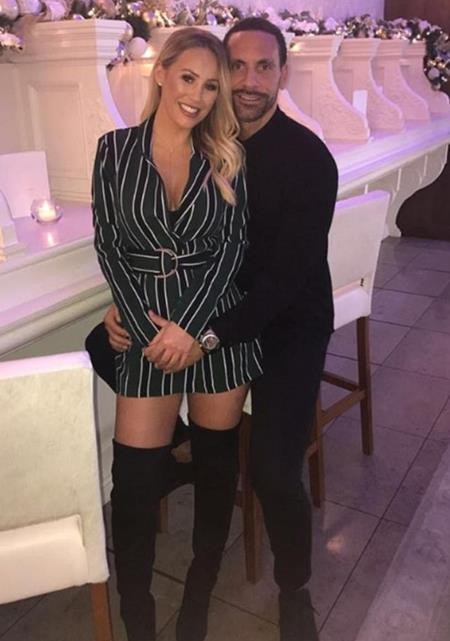 Tình cảm của Kate Wright và Rio Ferdinand vẫn đang hết sức mặn nồng, thắm thiết