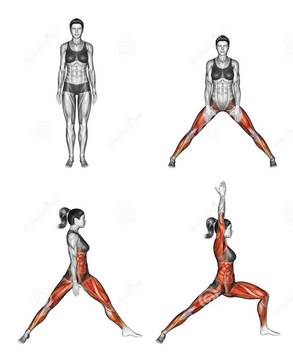 Động tác yoga tác động tới các cơ như thế nào? - 6
Tư thế chiến binh 1