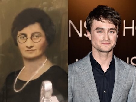 “Cậu bé phù thuỷ” Dan Radcliffe cũng đã được một phen ngỡ ngàng khi phát hiện ra “phiên bản” nữ của chính mình.