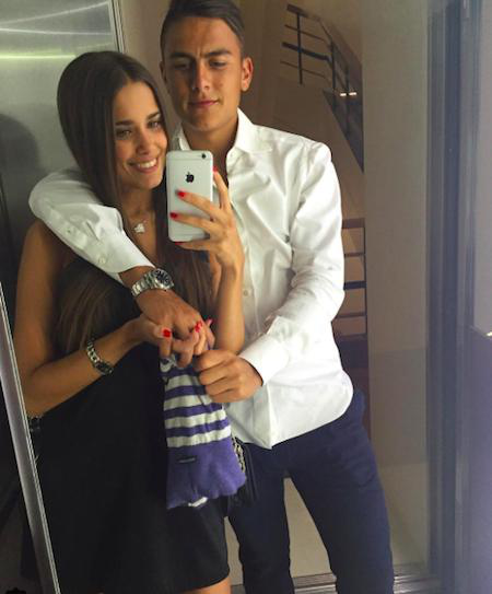 Khi “nửa kia” của các ngôi sao Real Madrid và Juventus đại chiến nhan sắc - 6 Paulo Dybala khiến nhiều người ghen tị khi có cô bạn gái cực xinh là Antonella Cavalieri