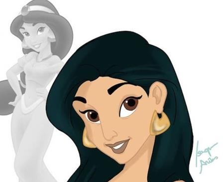 Khi các nàng công chúa Disney tái xuất ở năm 2017 - 6 Bộ phim “Aladdin” được ra mắt vào năm 1992 nên cô công chúa Jasmine trong tác phẩm này cũng được sinh sau đẻ muộn hơn các chị em, tuy vậy, Jasmine năm nay cũng đã chạm mốc tuổi tứ tuần