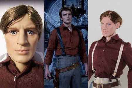 Giật mình với bộ sưu tập búp bê lấy nguyên mẫu từ người nổi tiếng - 6 Nathan Fillion chắc hẳn cũng sẽ phải khóc thét khi nhìn thấy chú búp bê được tạo tác dựa trên chính bản thân mình