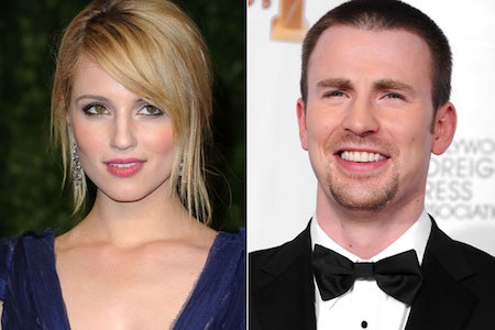 Chris Evans, cao thủ “sát gái” của Hollywood - 7 Những hình ảnh thân thiết của Dianna Agron và Chris Evans tại bữa tiệc tiền lễ trao giải Oscar 2011 từng làm dấy lên nghi án hẹn hò giữa hai ngôi sao, dù vậy, sau này người đẹp phim “Glee” lại nên duyên vợ chồng với nhạc sĩ Winston Marshall