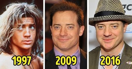 Loạt sao vượt khó và trở lại “lợi hại” gấp trăm lần - 8 Brendan Fraser là một ví dụ chứng minh không phải ngôi sao nào nổi tiếng cũng đi liền với giàu có. Vụ ly dị dài hơi với vợ cũ đã khiến nam tài tử phim “Xác ướp” lâm vào cảnh khốn đốn tài chính. Cũng vì cơn khủng hoảng này mà Brendan Fraser đã phải tạm rời xa nghệ thuật rồi “mất tích” suốt một thời gian dài. Sắp tới, nam tài tử sẽ trở lại với bộ phim “Trust” lên sóng vào năm 2018 và các fans hâm mộ rất mong rằng, đây sẽ là một cú hích đẩy tên tuổi Brendan Fraser trở lại đỉnh cao như xưa.