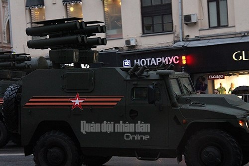 Nga diễn tập chuẩn bị cho lễ duyệt binh Ngày Chiến thắng tại Moscow - 10 Tổ hợp tên lửa chống tăng Kornet-M.