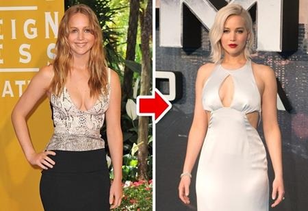 Khi các sao cũng dễ dàng phát tướng như ai - 9 Jennifer Lawrence cũng là một người đẹp chẳng hề bận tâm tới chuyện kiêng khem khổ sở và dĩ nhiên, nữ diễn viên 9x không hề theo đuổi một thân hình “mình hạc xương mai”