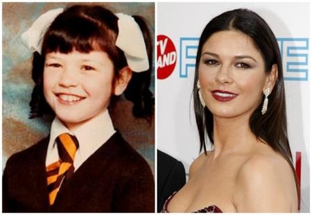 “Rụng tim” khi chiêm ngưỡng hình ảnh ngày nhỏ của các sao - 9 Mỹ nhân Catherine Zeta-Jones từng là một cô bé rất mực dễ thương như thế này