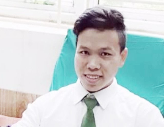 Gia đình chiến sĩ công an mất tích bị gọi điện tống tiền - 1 Lê Hoàng Phúc đã mất tích 1 tháng nay.