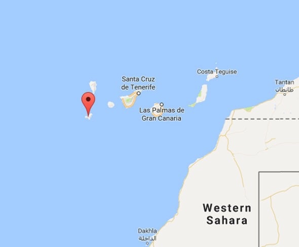 Ngọn núi lửa chìm dưới biển sôi sục suốt sáu năm - 2
Đảo El Hierro và quần đảo Canary.