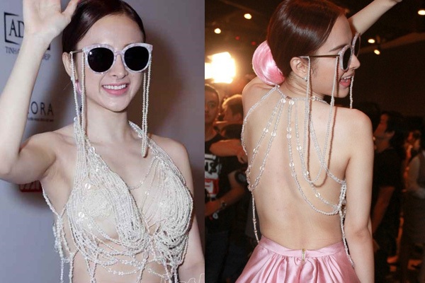 Sao nữ Việt bị “ném đá” vì trang phục kiểu “con nhà nghèo” - 13 Trang phục biểu diễn “kiệm vải” của cô gây dậy song dư luận.