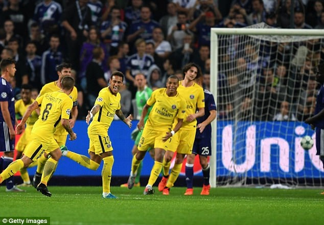 Anderlecht 0-4 PSG: Bộ tứ siêu đẳng - 1 PSG vẫn thể hiện sức mạnh không thể cản nổi