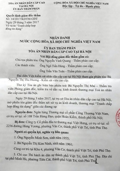 Vụ thi hành án “chấn động” TP Việt Trì: Chấp hành viên đã bất chấp pháp luật thế nào? - 3 Vụ thi hành án “chấn động” TP Việt Trì: Chấp hành viên đã bất chấp pháp luật thế nào? - 3