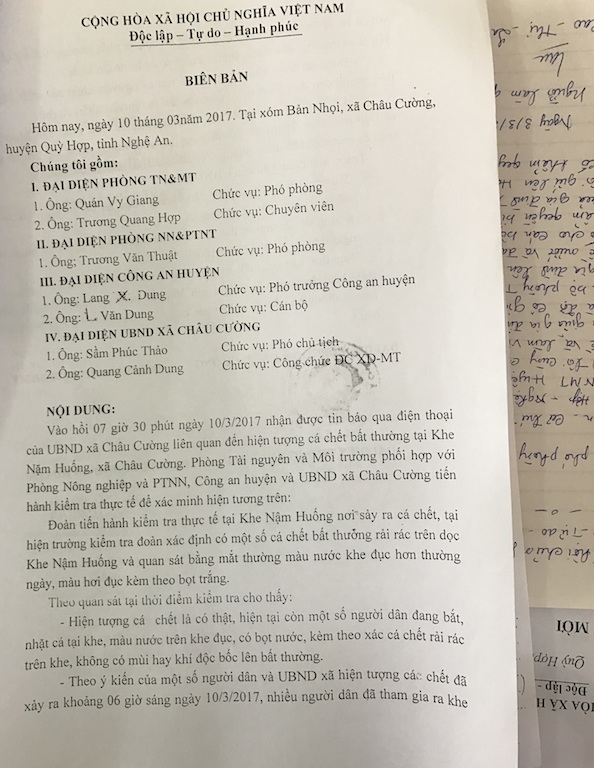 Bộ Công Thương kiểm tra vụ vỡ bể lắng chất thải quặng - 1 Bộ Công Thương kiểm tra vụ vỡ bể lắng chất thải quặng - 1