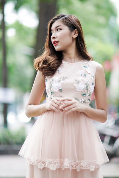 Á quân The Face ngọt lịm sắc hồng pastel, hoa hậu Ngọc Diễm nóng “bỏng mắt” - 5 Á quân The Face ngọt lịm sắc hồng pastel, hoa hậu Ngọc Diễm nóng “bỏng mắt” - 5