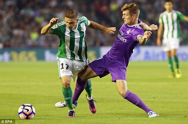 Real Madrid tạo “mưa bàn thắng” ở Bernabeu? - 3
Betis đã thua Real Madrid đến 1-6 ở lượt đi