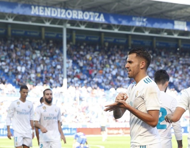 
Ceballos mở tỷ số 1-0 cho Real Madrid
