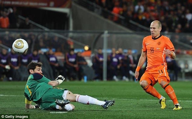 Hà Lan bị loại, Robben đau đớn giã từ đội tuyển quốc gia - 2 Robben đã có 14 năm cống hiến cho ĐTQG Hà Lan