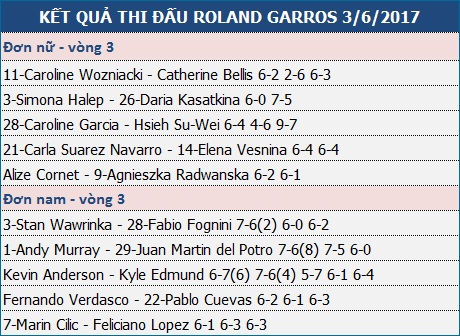 Roland Garros: Á quân Murray dễ dàng nhấn chìm Del Potro - 3 Roland Garros: Á quân Murray dễ dàng nhấn chìm Del Potro - 3