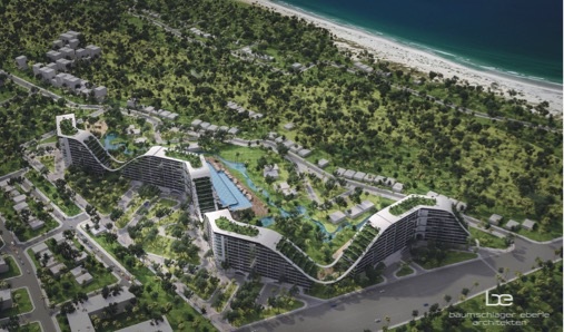 The Coastal Hill - Khách sạn lập kỷ lục về số lượng phòng tại Việt Nam - 1
Phối cảnh tổng thể dự án The Coastal Hill