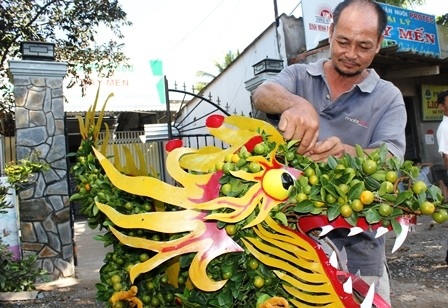 Những linh vật ngày Tết được làm bằng cây kiểng “siêu độc” - 8 Những linh vật ngày Tết được làm bằng cây kiểng “siêu độc” - 8