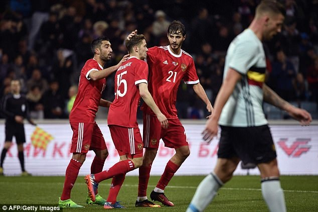 
Đội tuyển Nga đã sẵn sàng cho Confederations Cup 2017
