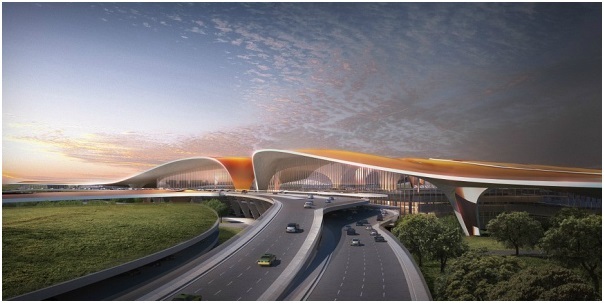 
Beijing New Airport được thiết kế bởi công ty kiến trúc Zaha Hadid.
