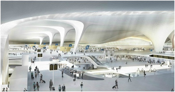 
Sân bay với diện tích lên đến 700.000 m2.
