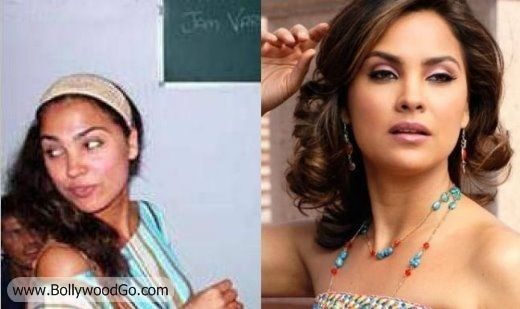 Người đẹp Bollywood khác lạ “một trời một vực” khi không trang điểm - 3
Lara Dutta