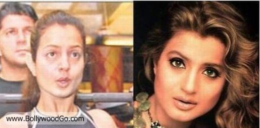 Người đẹp Bollywood khác lạ “một trời một vực” khi không trang điểm - 5
Amisha Patel