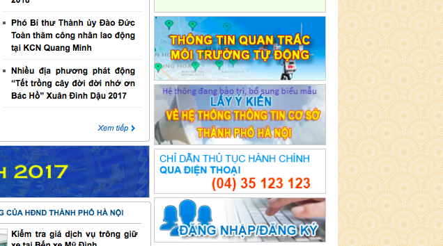 Hà Nội bất ngờ dừng lấy ý kiến người dân về loa phường - 2 Sở Thông tin và Truyền thông Hà Nội thông báo hệ thống lấy ý kiến đang bảo trì, bổ sung biểu mẫu