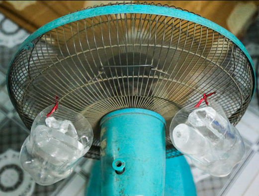 Quạt điều hòa tự chế
