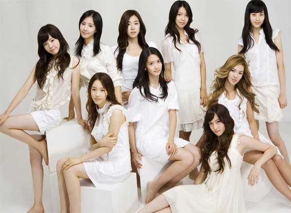 SNSD là một nhóm nhạc nữ tiêu biểu của Hàn Quốc ra mắt công chúng vào năm 2007 và được xem là “Nhóm nhạc quốc dân”. Ảnh: TL.