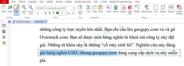 Phần mềm chuyên nghiệp giúp đọc, chỉnh sửa và chuyển đổi file PDF một cách dễ dàng - 4 Phần mềm chuyên nghiệp giúp đọc, chỉnh sửa và chuyển đổi file PDF một cách dễ dàng - 4