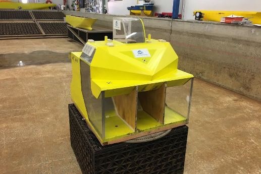 
Thiết bị chuyển đổi năng lượng của sóng biển.
